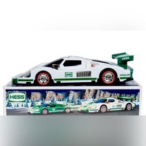 Hess 2009 Race car and Racer . New in box.